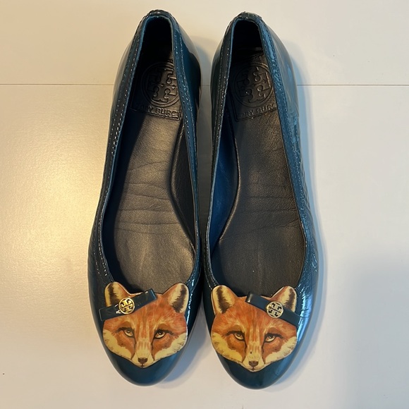Tory Burch Fox flats 6.5 - Picture 7 of 7